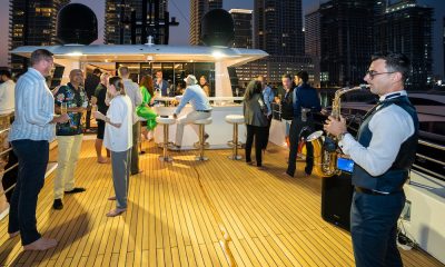 A Falcon Luxury Sunset Cruise on a Majesty 100