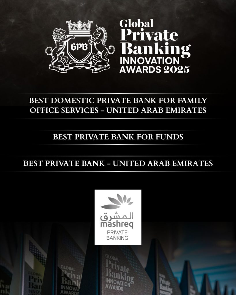 A Triple Triumph for Mashreq Private Banking