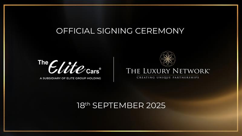 The Luxury Network UAE & The Elite Cars Signing Ceremony